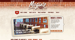 Desktop Screenshot of mogiespub.com